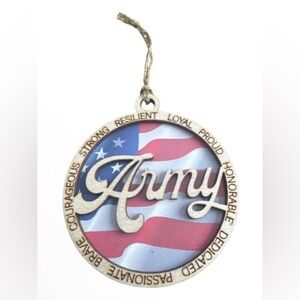 Patriotic Army Ornament